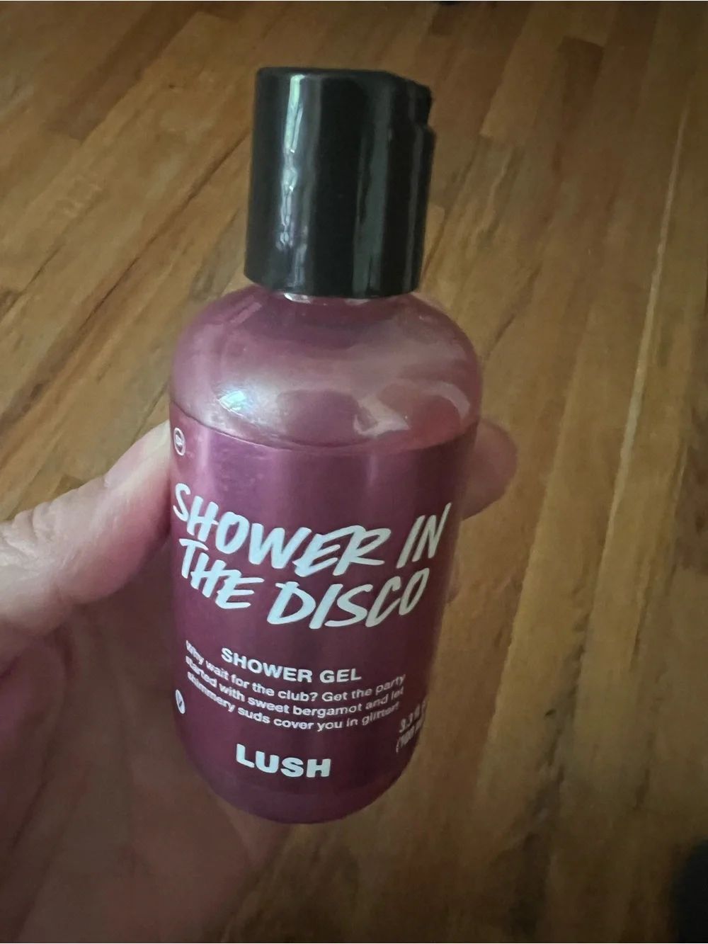 LUSH SHOWER IN THE DISCO SHOWER GEL BDAY PARTY EXCLUSIVE 3.3 oz
